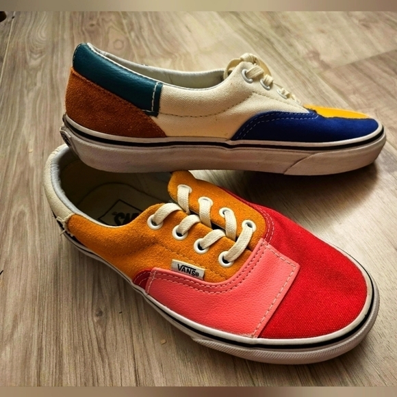 Vans Other - VANS Era SIZE 6.5 (women)/5 (men) Patchwork shoes